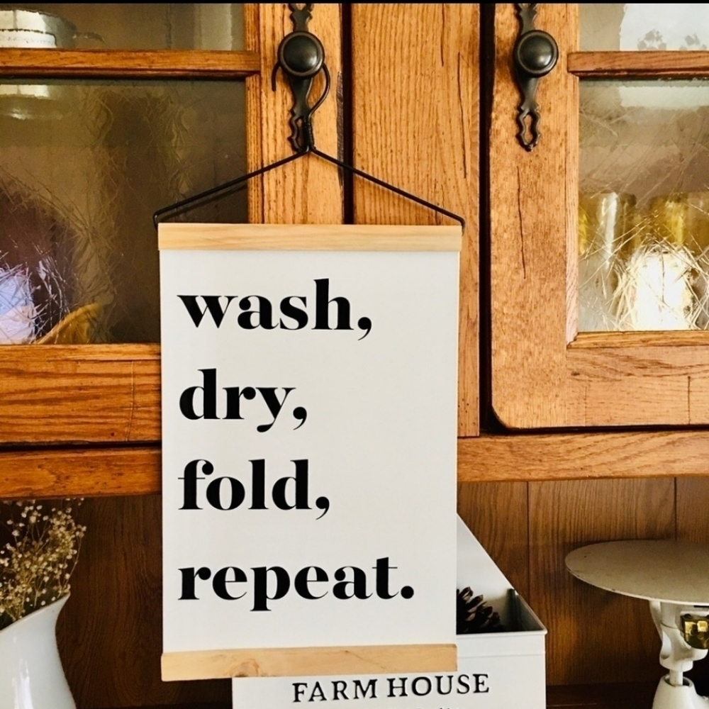 🍋 FARMHOUSE LAUNDRY ROOM SIGN